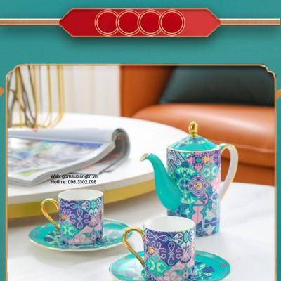 BỘ TÁCH TRÀ PHONG CÁCH BOHEMIAN